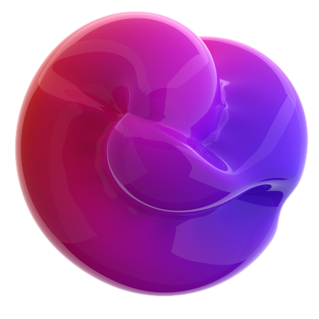 Round shape  3D Icon