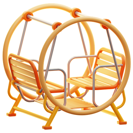 Round Swing  3D Icon