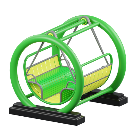 Round Swing  3D Icon