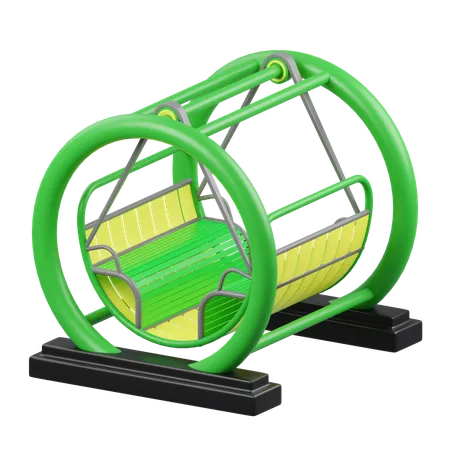 Round Swing  3D Icon