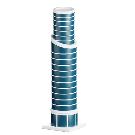Round Tower  3D Icon