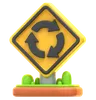 Roundabout Sign