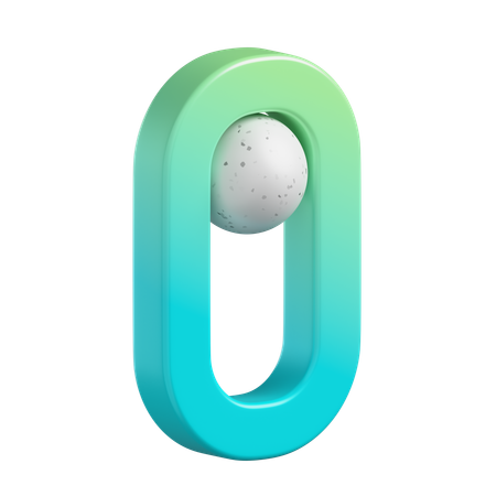 Rounded Shape  3D Icon