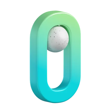 Rounded Shape  3D Icon