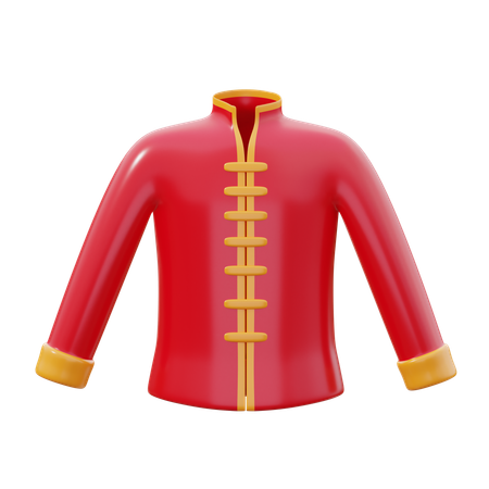 Roupa chinesa  3D Icon