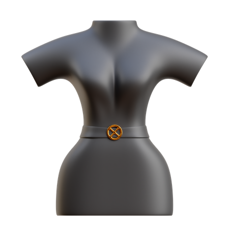 Roupa feminina de luxo  3D Icon