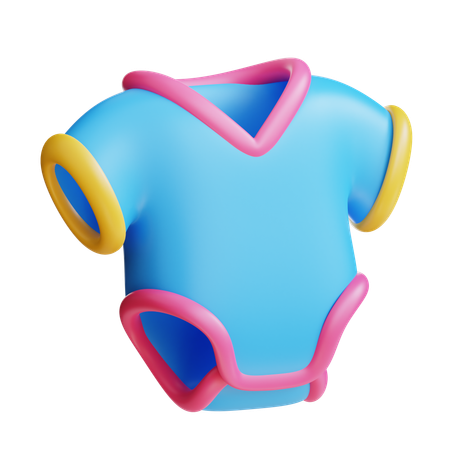 Roupas de bebê  3D Icon