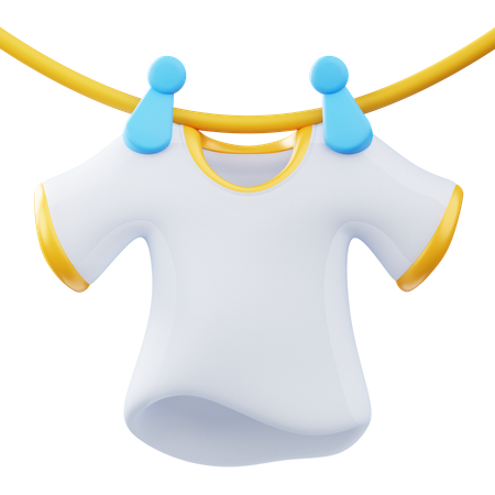 Roupas encharcadas  3D Icon