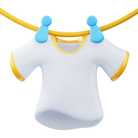 Roupas encharcadas  3D Icon