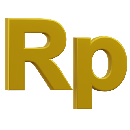 Roupie  3D Icon