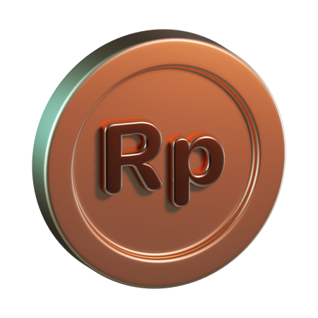 Roupie  3D Icon