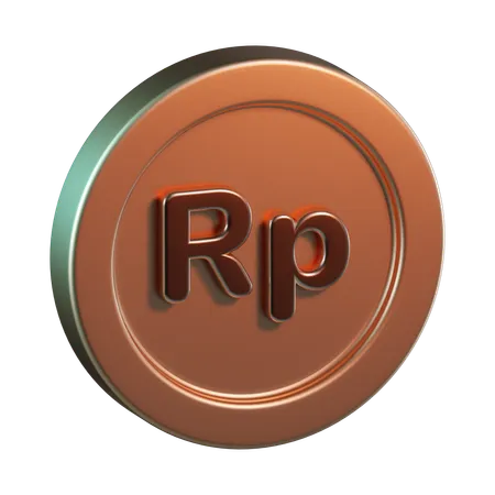 Roupie  3D Icon