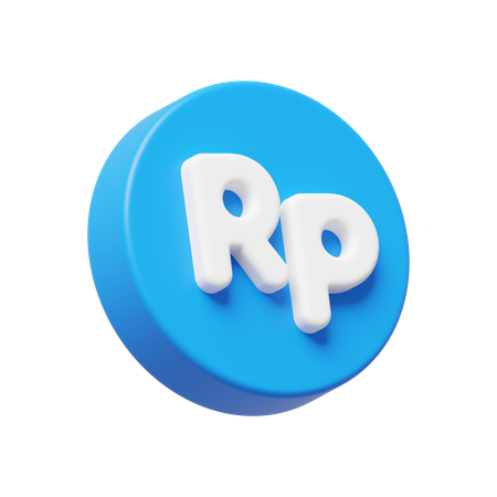 Roupie  3D Icon