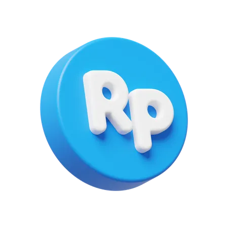 Roupie  3D Icon