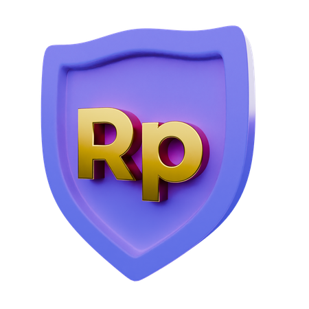 Protection en roupies  3D Icon