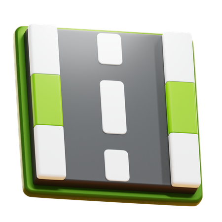 Route  3D Icon