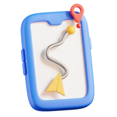 Route  3D Icon