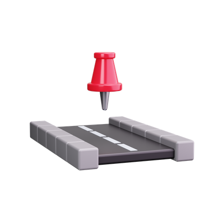 Route  3D Icon