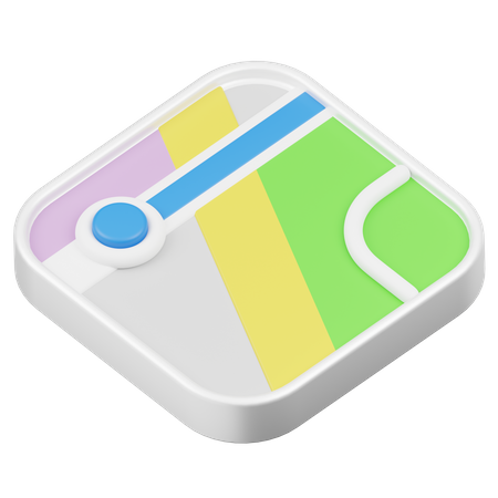 Route  3D Icon