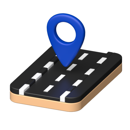 Route  3D Icon