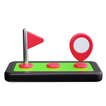 Route  3D Icon