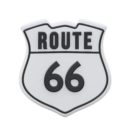 Route  3D Icon