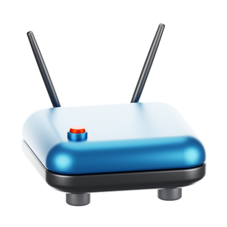 Router  3D Icon