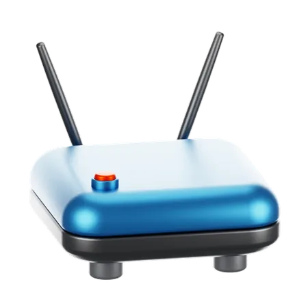 Router  3D Icon