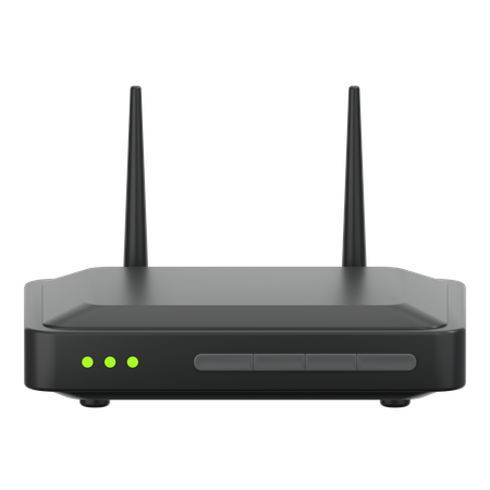 Router  3D Icon