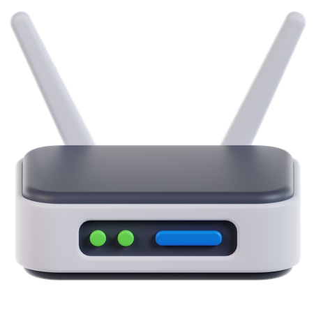 Router  3D Icon
