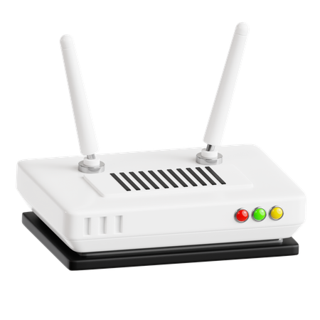 Router  3D Icon