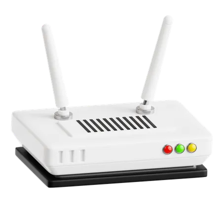 Router  3D Icon