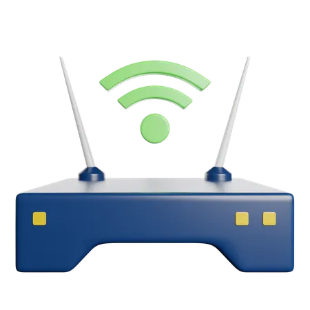 Router  3D Icon