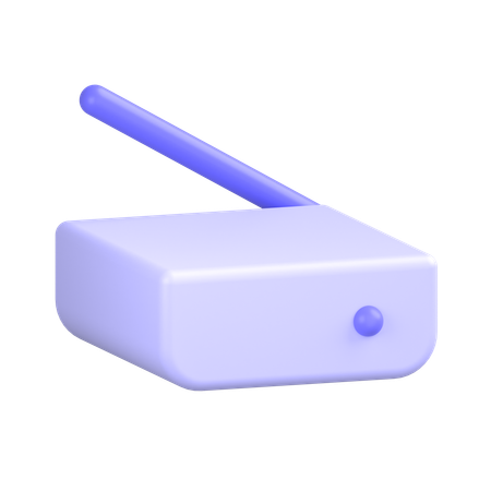 Router  3D Icon