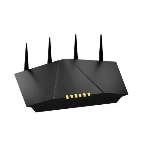 Router  3D Icon