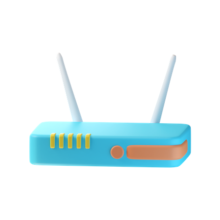 Router  3D Icon