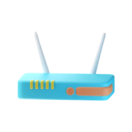 Router  3D Icon