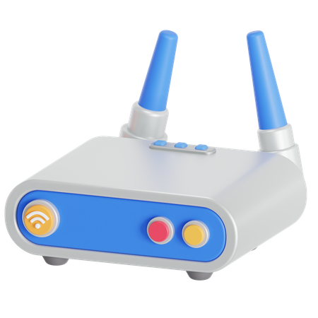 Router  3D Icon