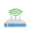 3d router logo
