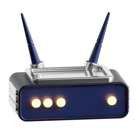 Routeur  3D Icon