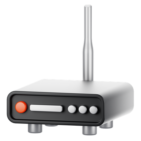 Routeur Wi-Fi  3D Icon