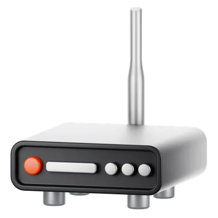 Routeur Wi-Fi  3D Icon