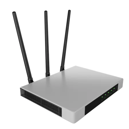 Routeur wifi  3D Icon