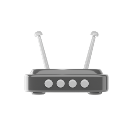 Routeur Wi-Fi  3D Icon