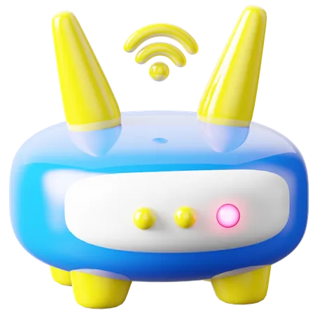 Routeur Wi-Fi  3D Icon