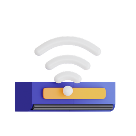 Routeur Wi-Fi  3D Icon