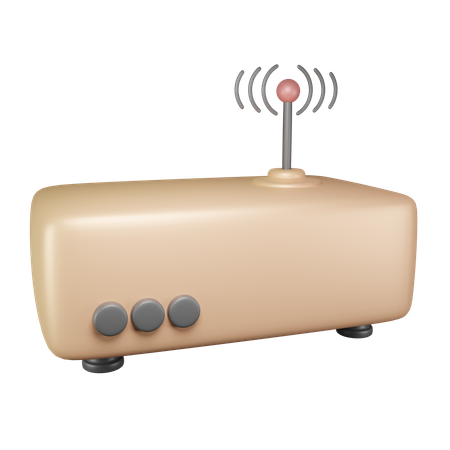 Routeur Wi-Fi  3D Icon