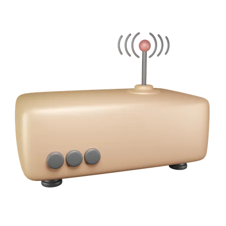 Routeur Wi-Fi  3D Icon