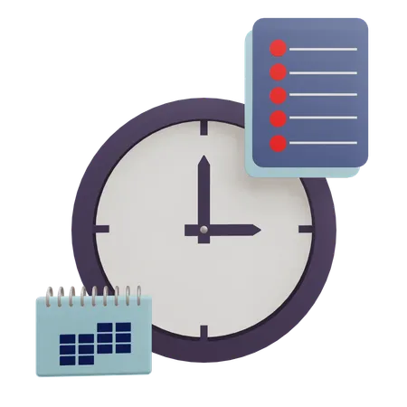 Routine matinale  3D Icon