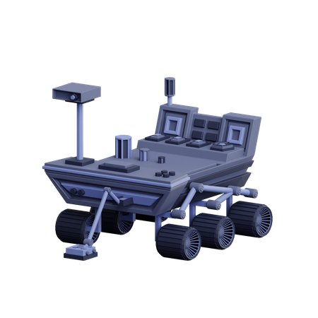 Rover 3D Illustration